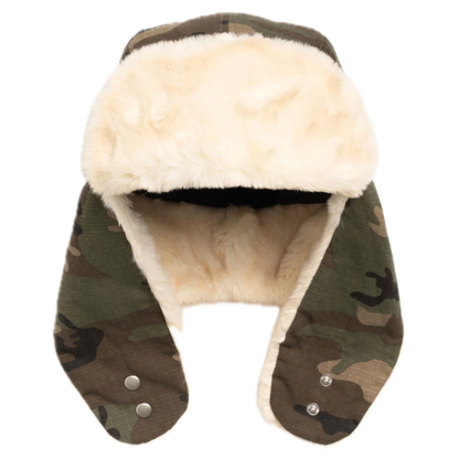 Stussy Ripstop Trapper Cap - Camo