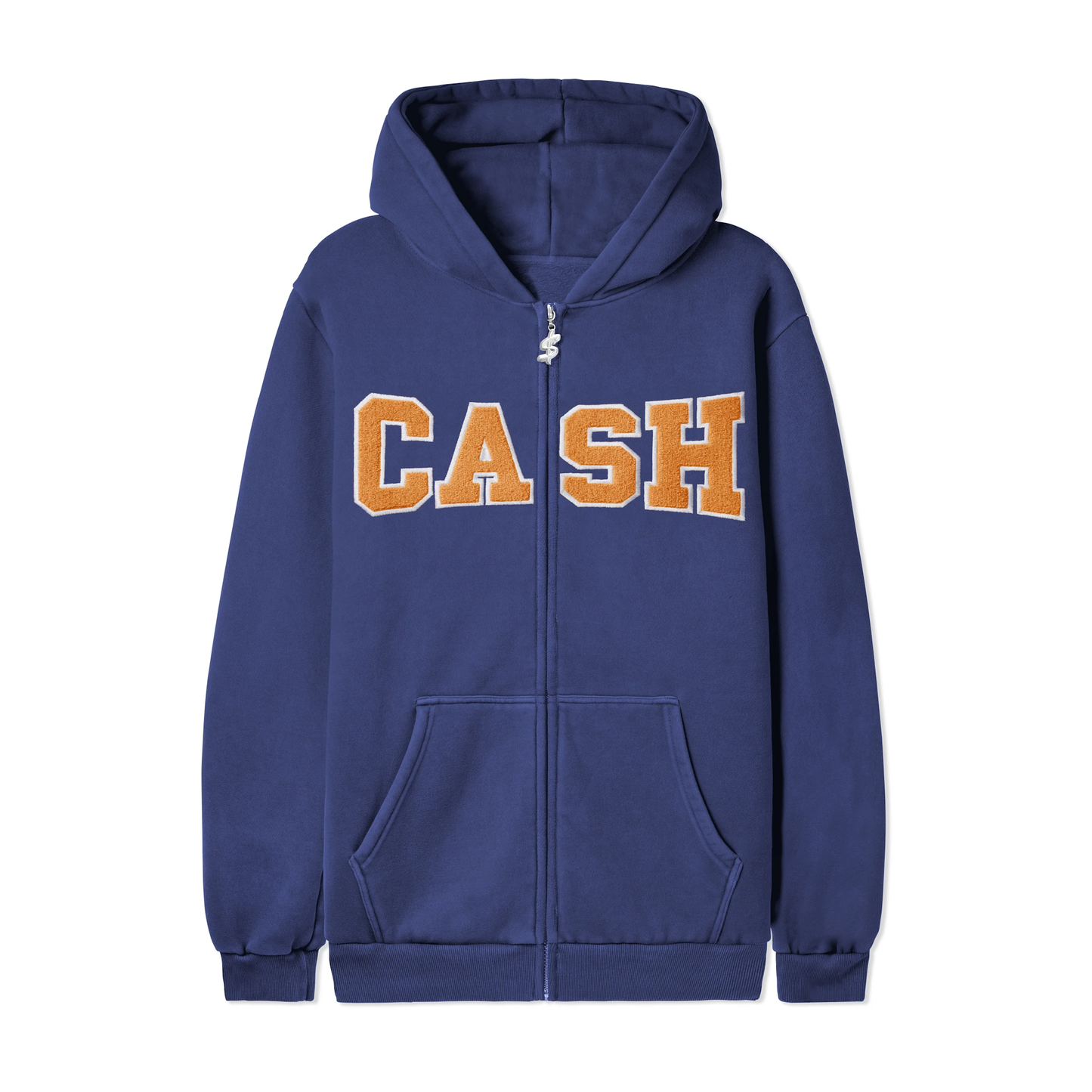 Cash Only Campus Zip Hood - Marine