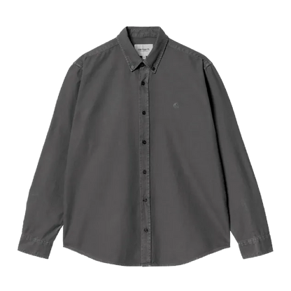 Carhartt WIP L/S Bolton Shirt - Graphite