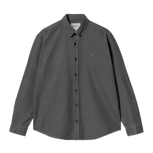 Carhartt WIP L/S Bolton Shirt - Graphite