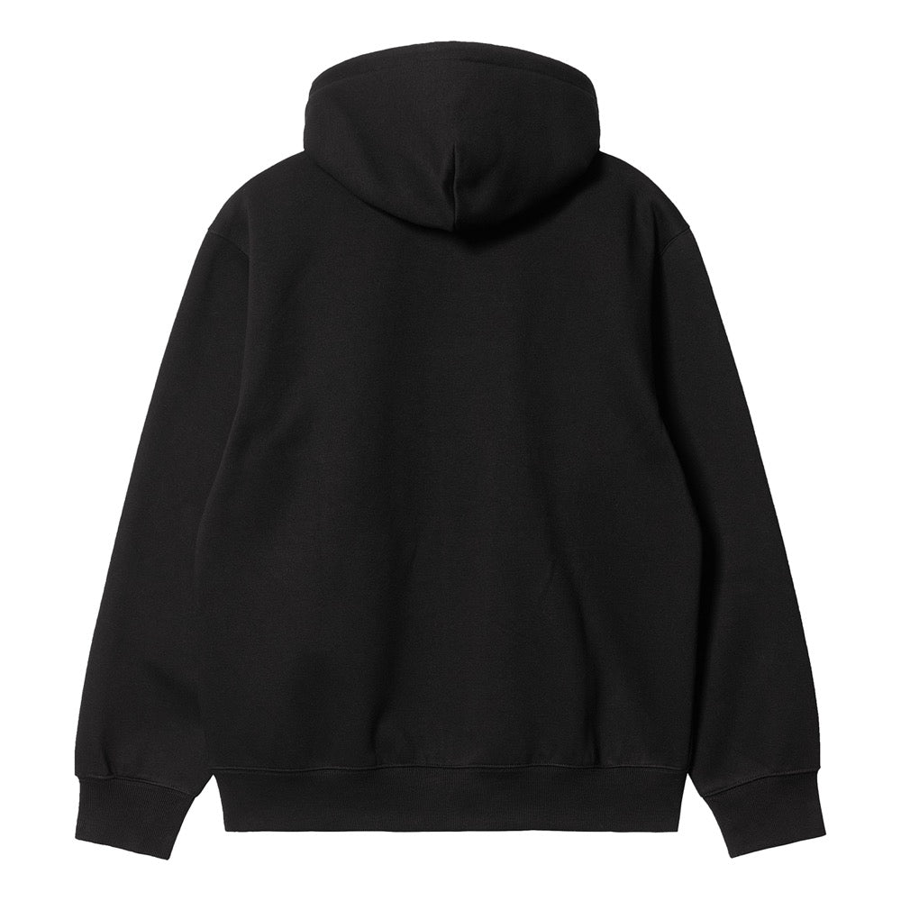 Carhartt WIP Logo Hoodie - Black/White