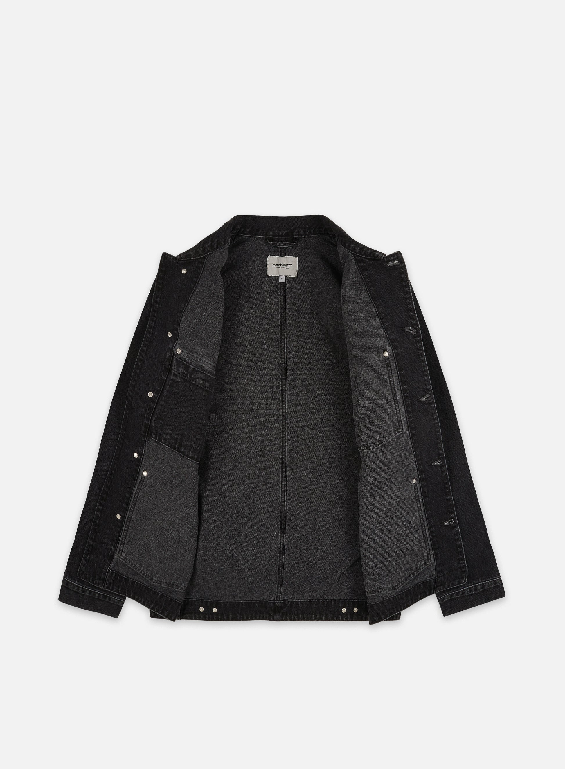 Carhartt WIP Nash Jacket - Black Stone Washed – Ninetimes Skateshop