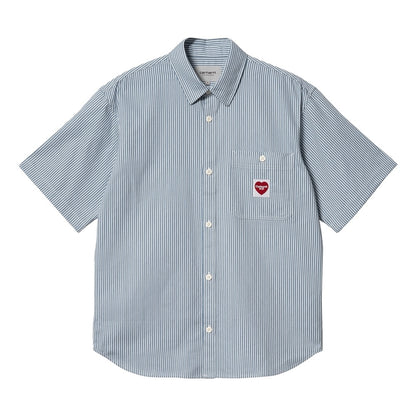 Carhartt WIP Terrell Short Sleeve Shirt - Bleach/Wax