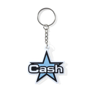 Cash Only Outfield Rubber Key Chain - Multi