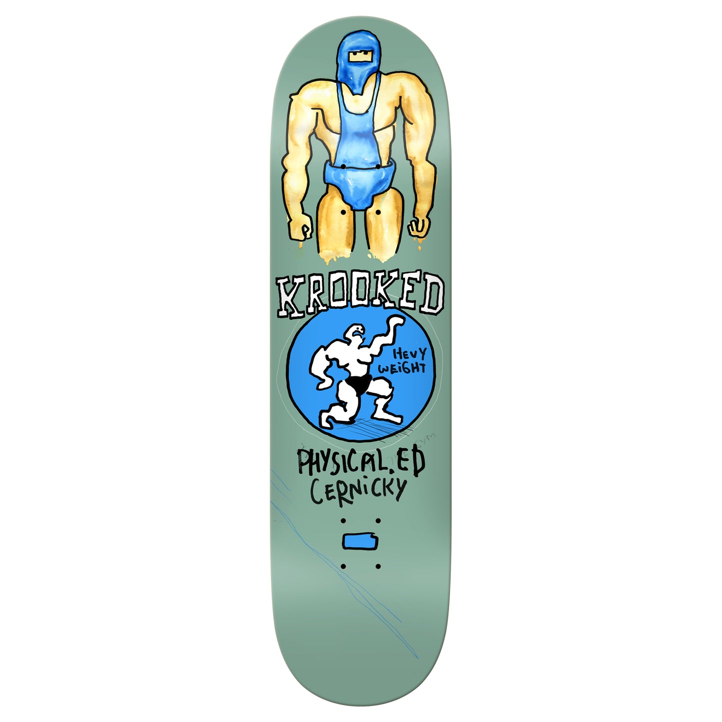 Krooked Cernicky Physical Ed Deck - 8.25