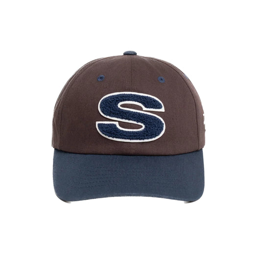 Stussy Chenille S Low Pro Cap - Dark Brown