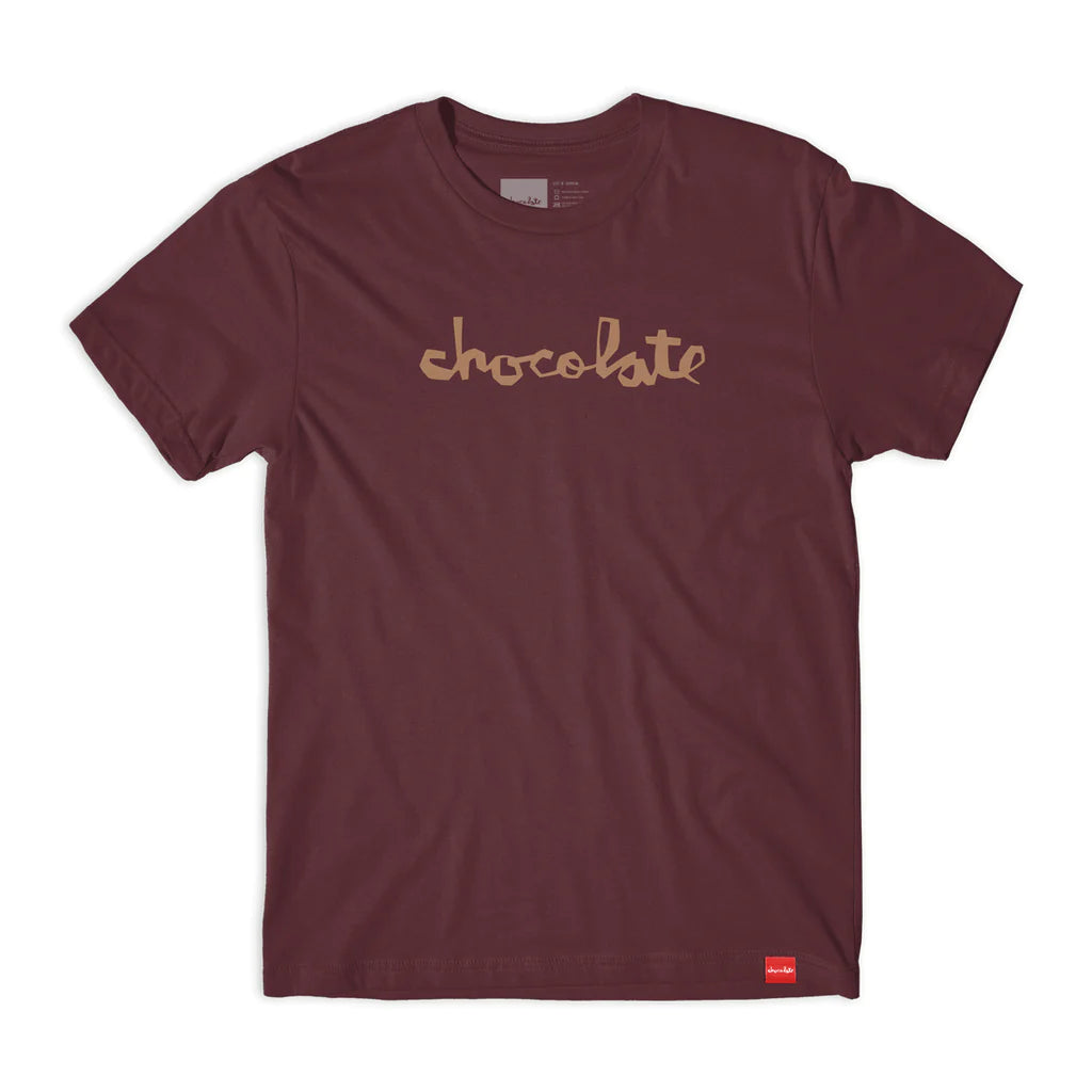 Chocolate Chunk Tee - Maroon