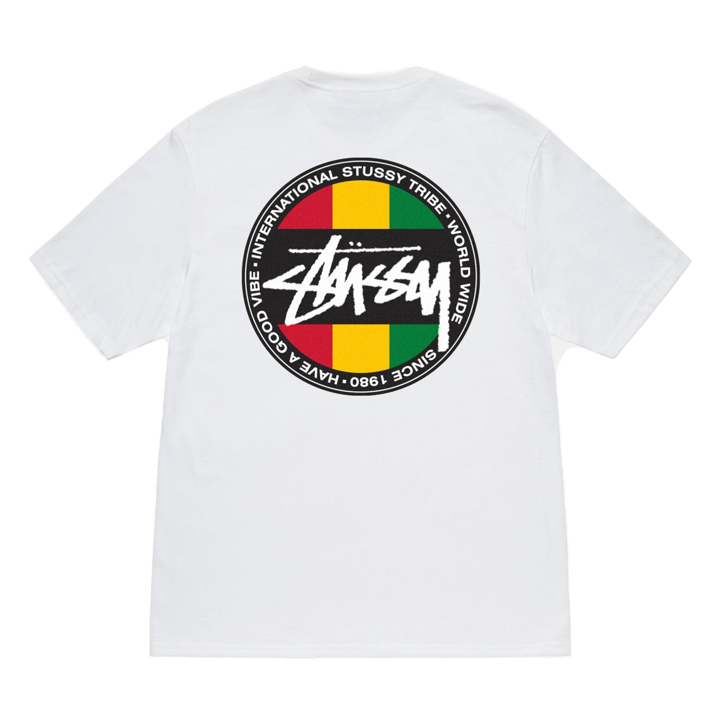 Stussy Classic Dot Tee - White