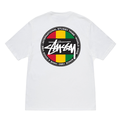 Stussy Classic Dot Tee - White