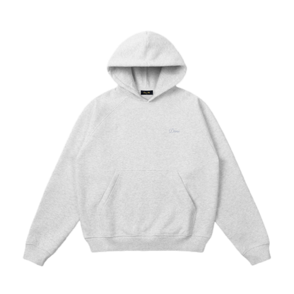 Dime Cursive Small Logo Hoodie - Ash