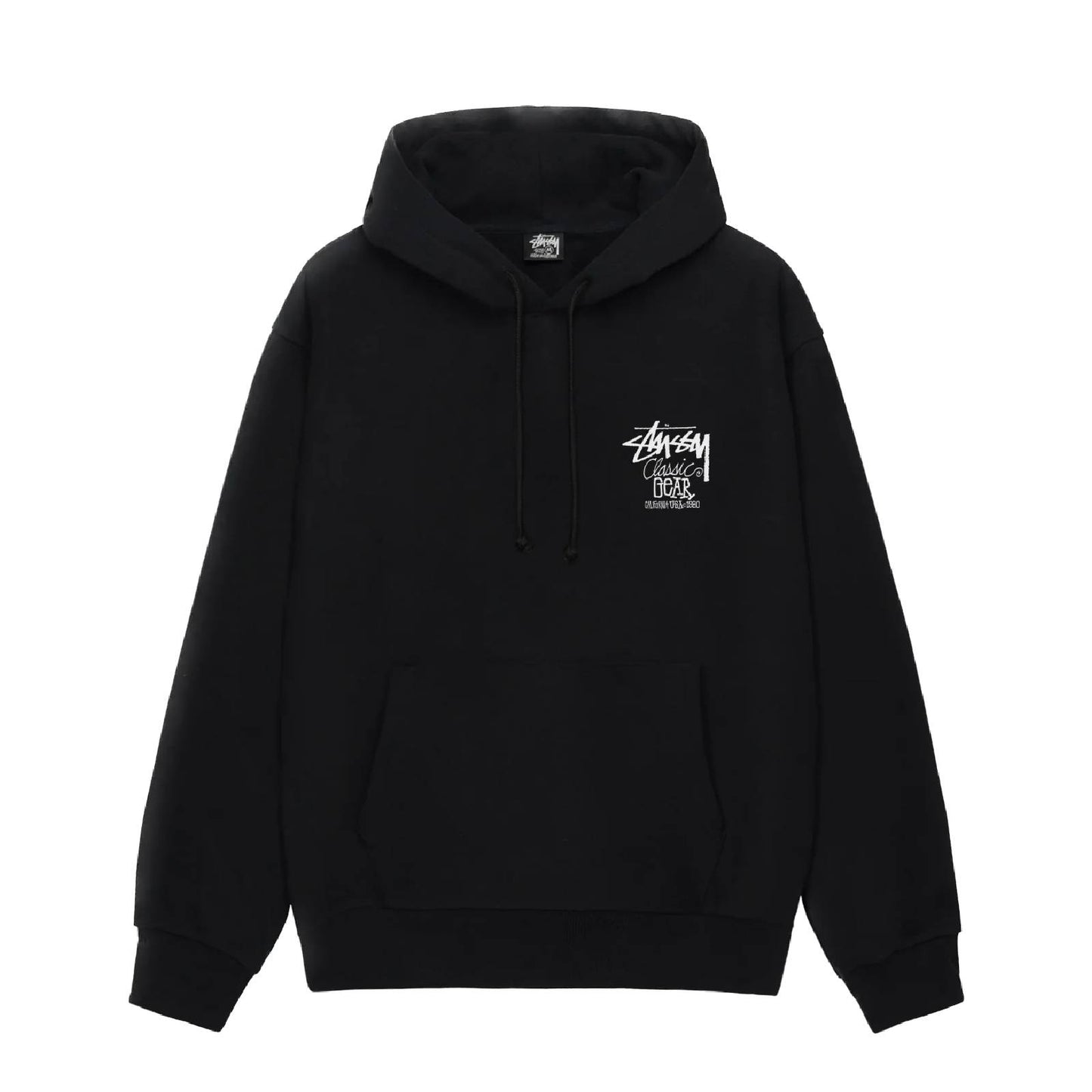 Stussy Classic Gear Hoodie - Black