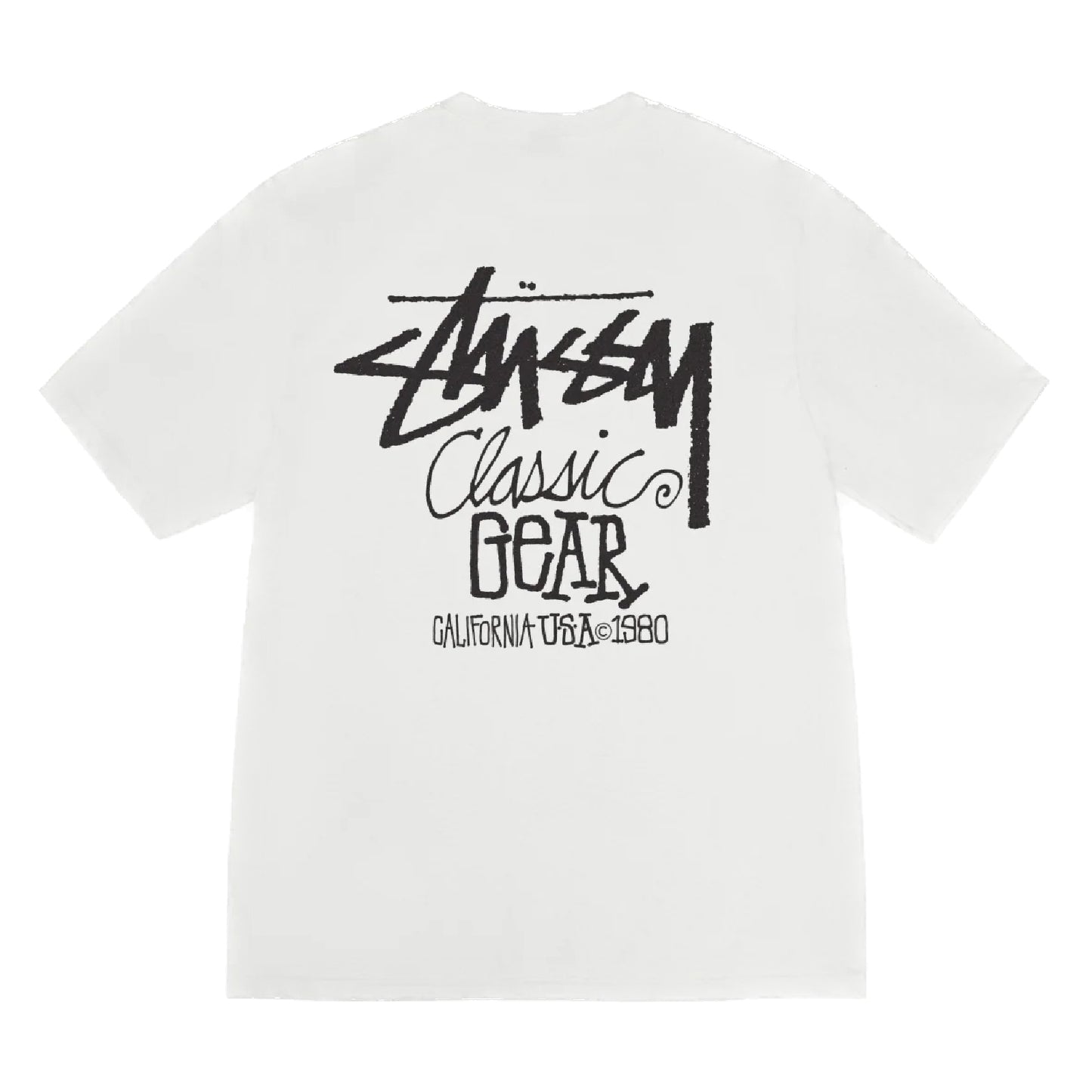 Stussy Classic Gear Pigment Dyed Tee - Natural