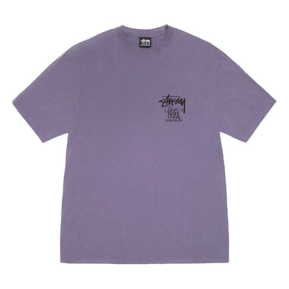 Stussy Classic Gear Pigment Dyed Tee - Grape