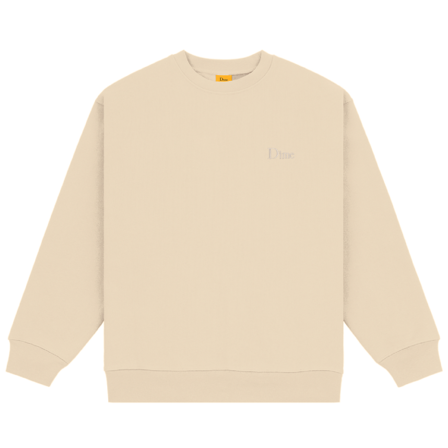 Dime Classic Small Logo Crewneck - Fog