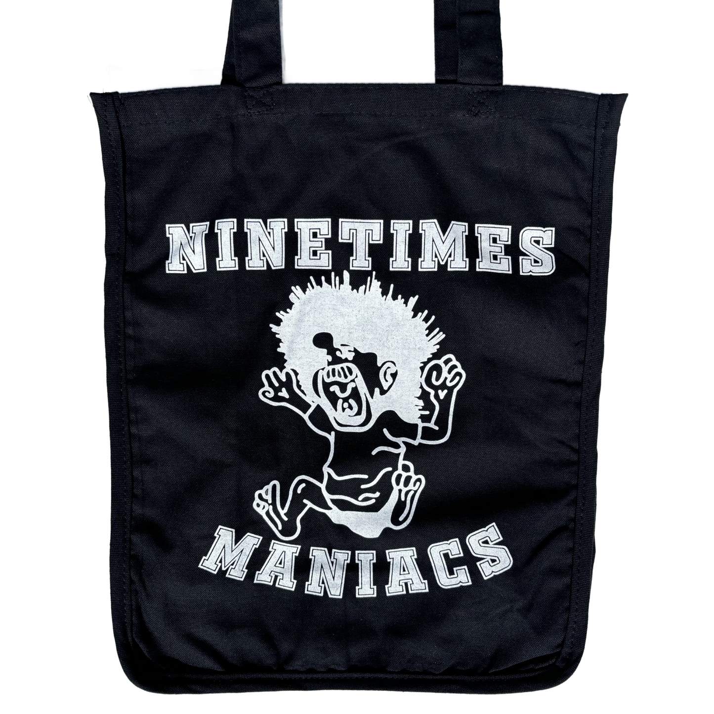 Ninetimes Maniacs Tote - Black/White