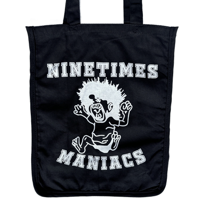 Ninetimes Maniacs Tote - Black/White