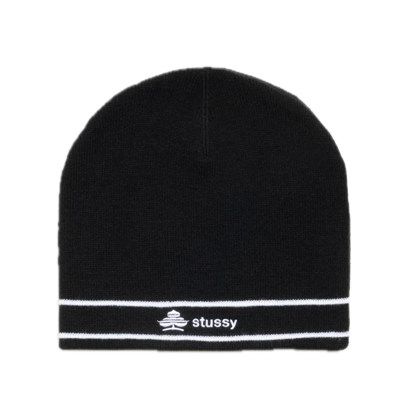 Stussy Clover Skullcap Beanie - Black