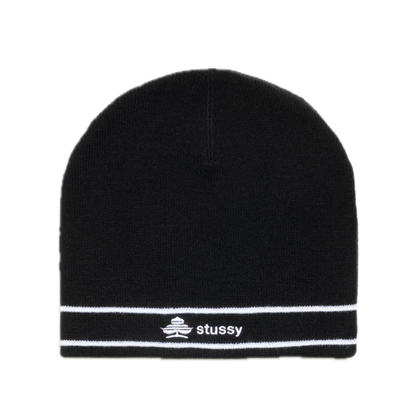 Stussy Clover Skullcap Beanie - Black