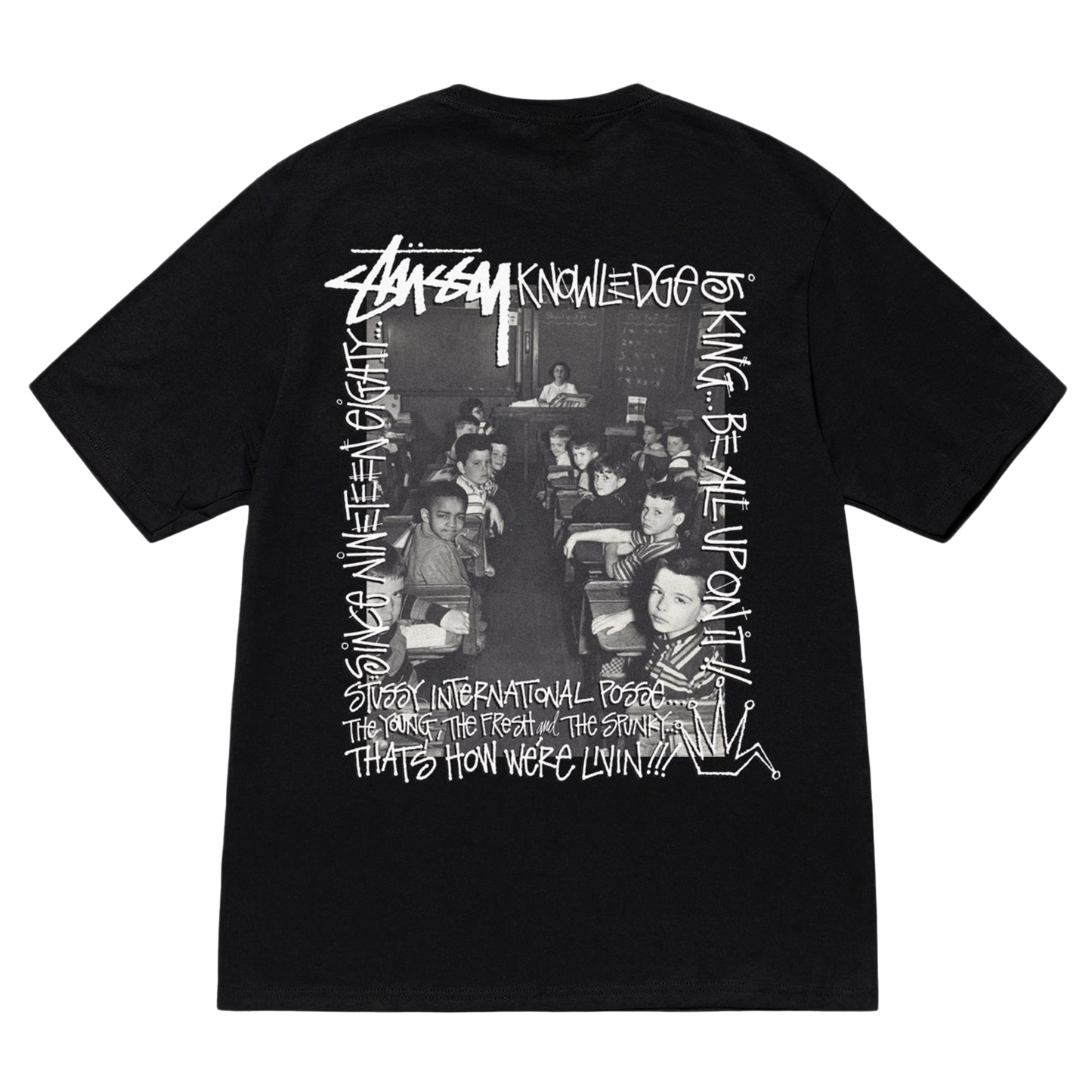 Stussy Classroom Tee - Black