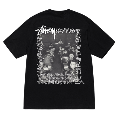 Stussy Classroom Tee - Black