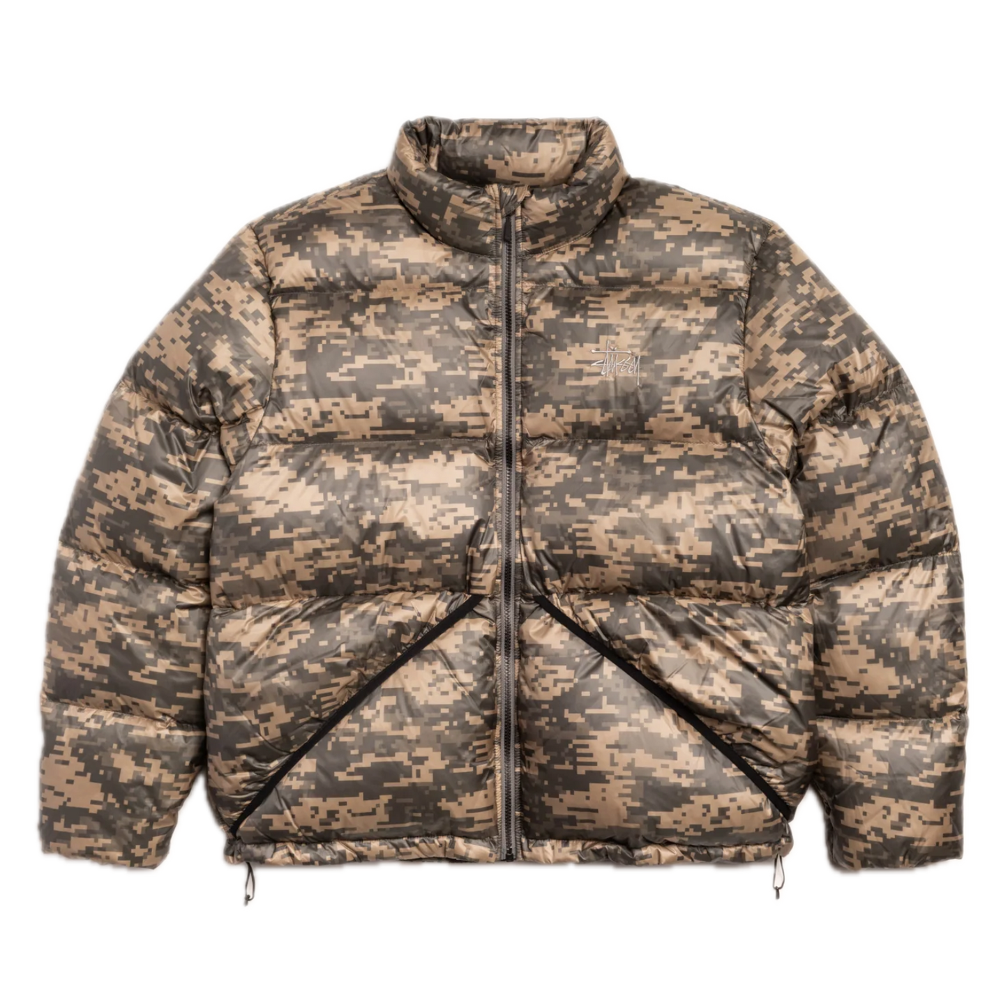 Stussy Micro Ripstop Down Puffer - Digital Camo