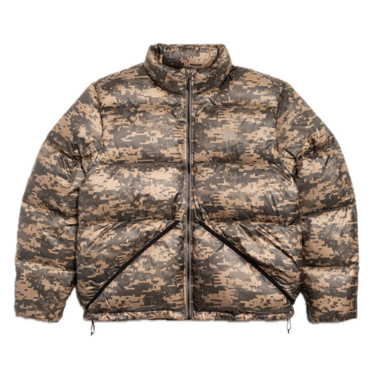 Stussy Micro Ripstop Down Puffer - Digital Camo