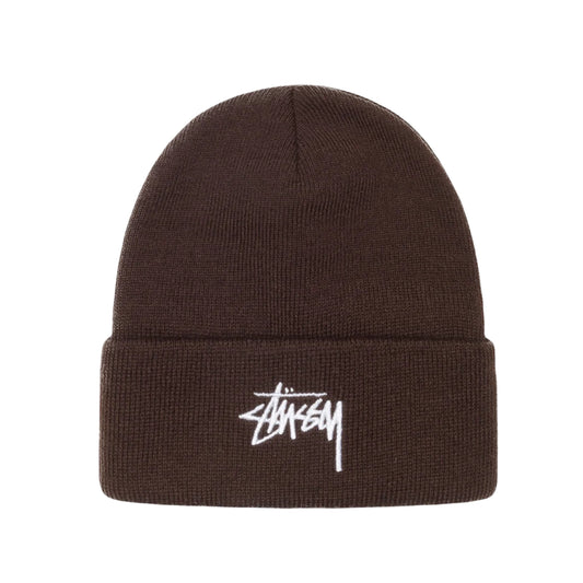 Stussy Stock Cuff Beanie - Cocoa