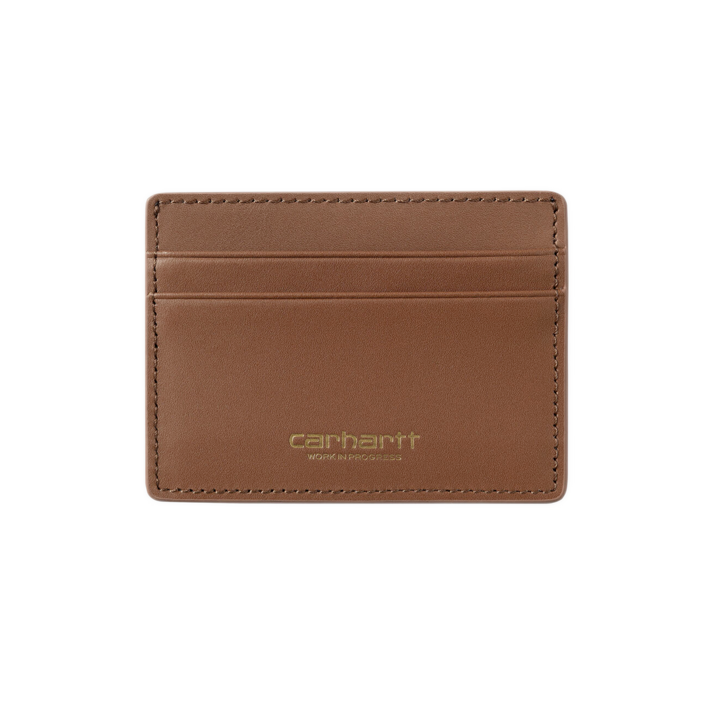 Carhartt WIP Vegas Cardholder - Cognac/Gold