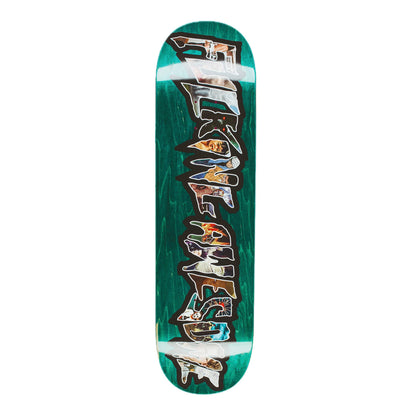 Fucking Awesome Dill Big Logo Collage Deck - 8.5