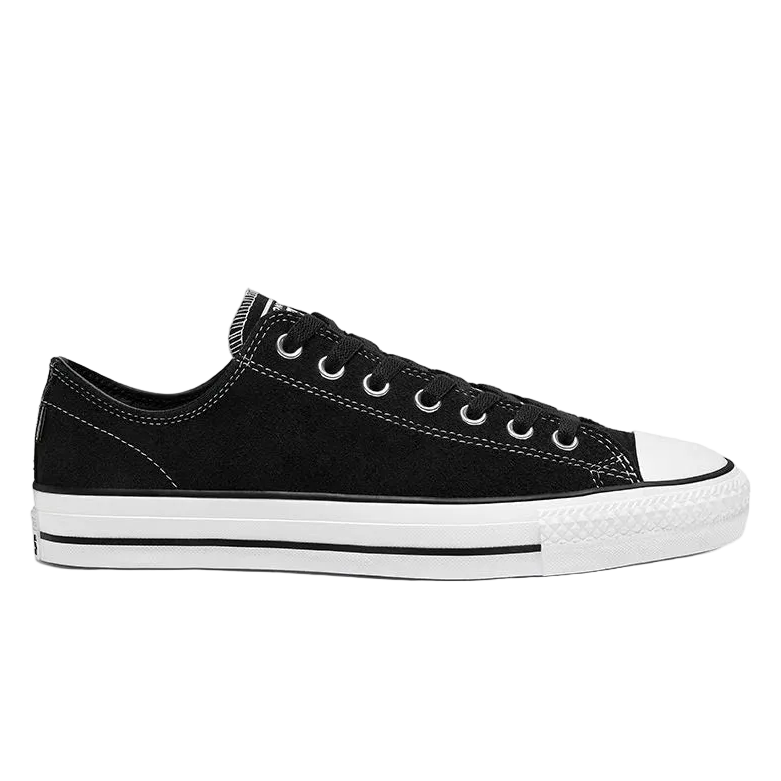 Converse CTAS Pro Ox Low Suede - Black/Black/White