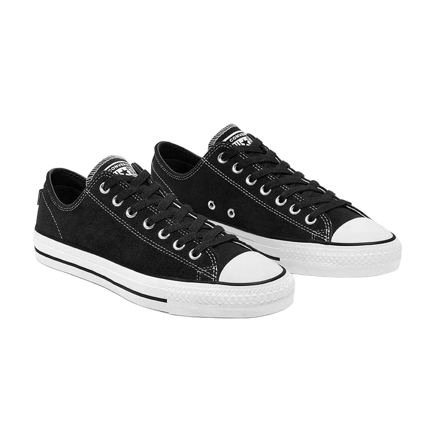 Converse CTAS Pro Ox Low Suede - Black/Black/White