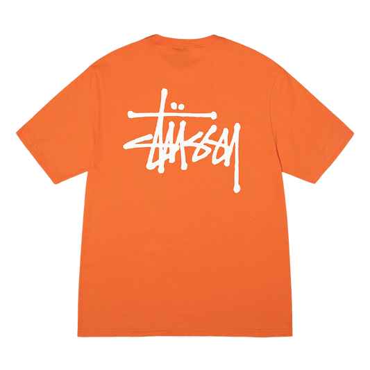 Stussy Basic Tee - Coral