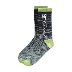 Butter Goods Corrosive Socks - Black/Lime