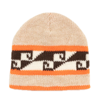 Stussy Waves Knit Skullcap - Cream