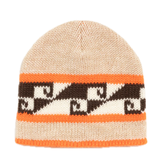 Stussy Waves Knit Skullcap - Cream