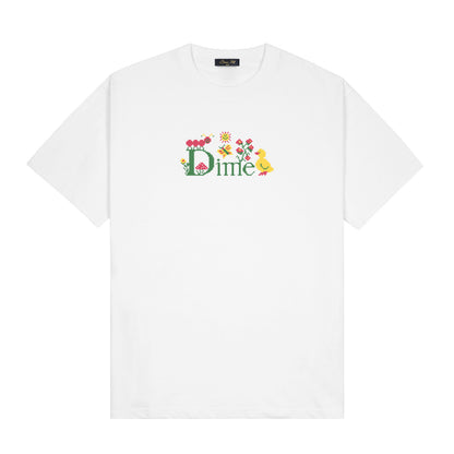Dime Classic Cross Stitch Tee - White