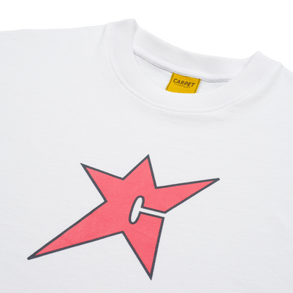 Carpet Company C-Star Logo Tee - White