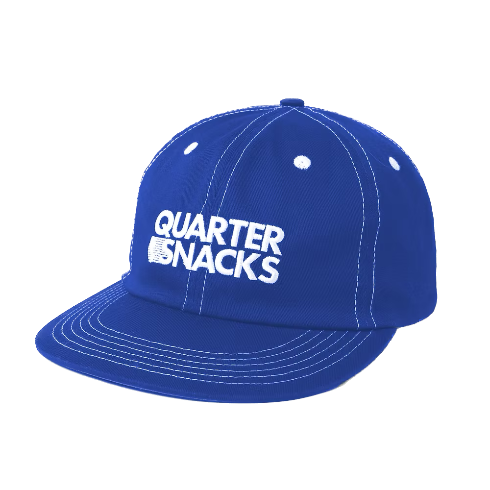 Quartersnacks Journalist Cap - Blue