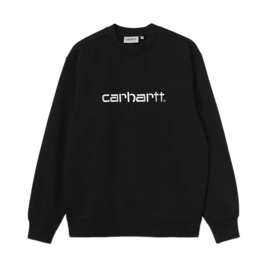 Carhartt WIP Carhartt Crewneck - Black/White