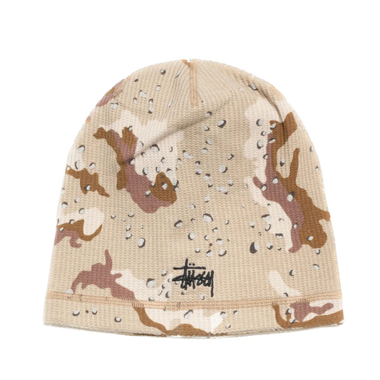 Stussy Skullcap Waffle Beanie - Desert Camo