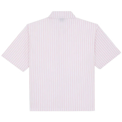 Dickies Venedocia Short Sleeve Stripe Shirt - White