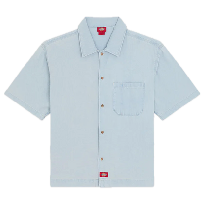 Dickies Washed Denim Shirt - Fog Blue