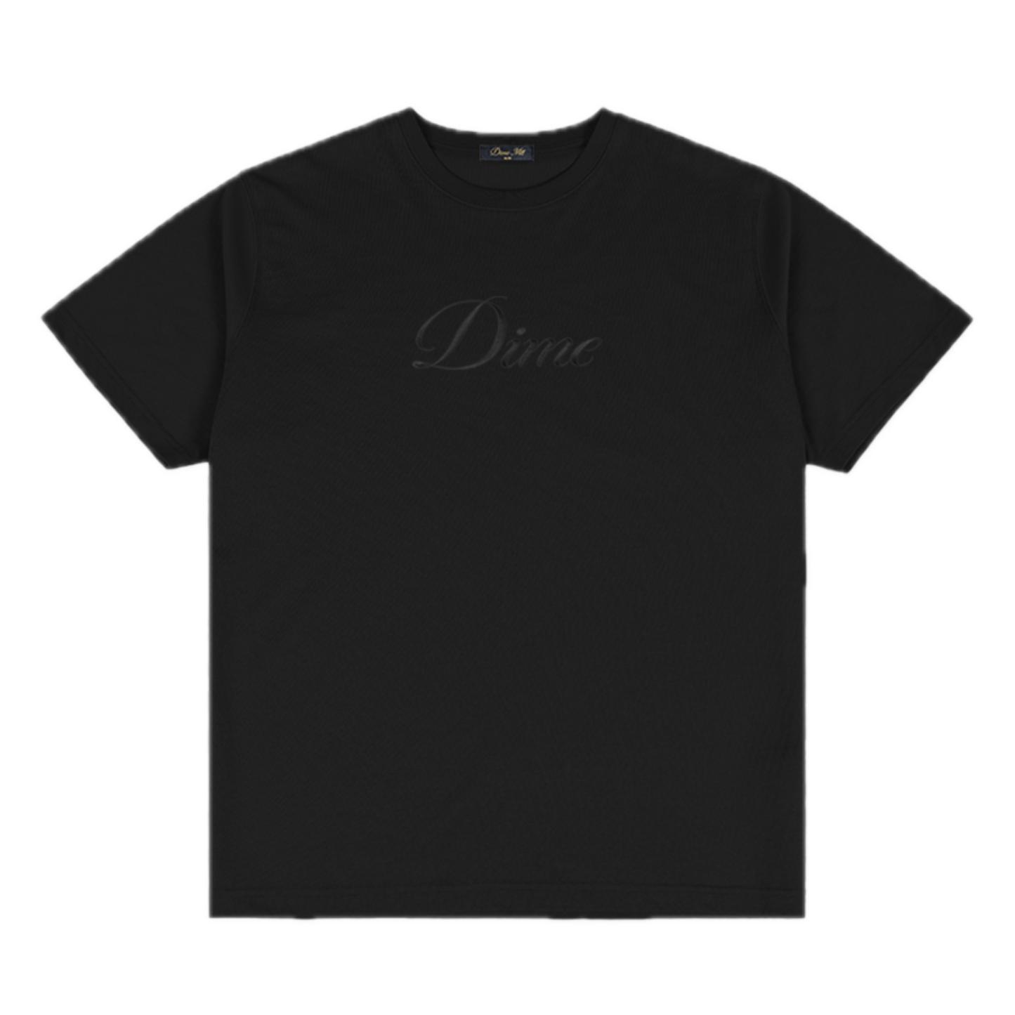 Dime Women's Cursive Tee - Black