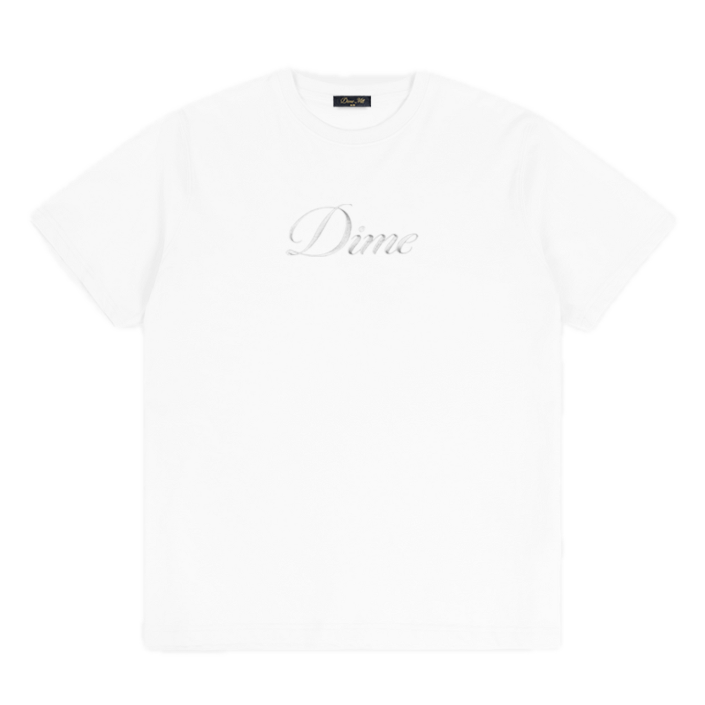 Dime Women's Cursive Tee - White