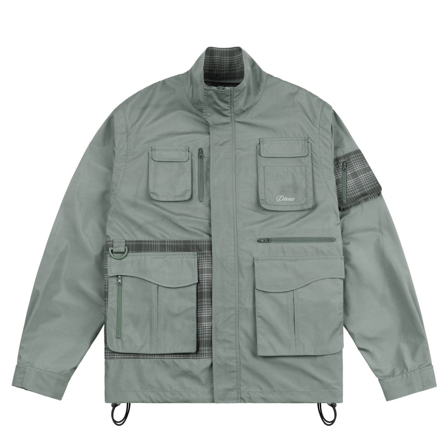 Dime Fishing Zip Off Jacket - Olive