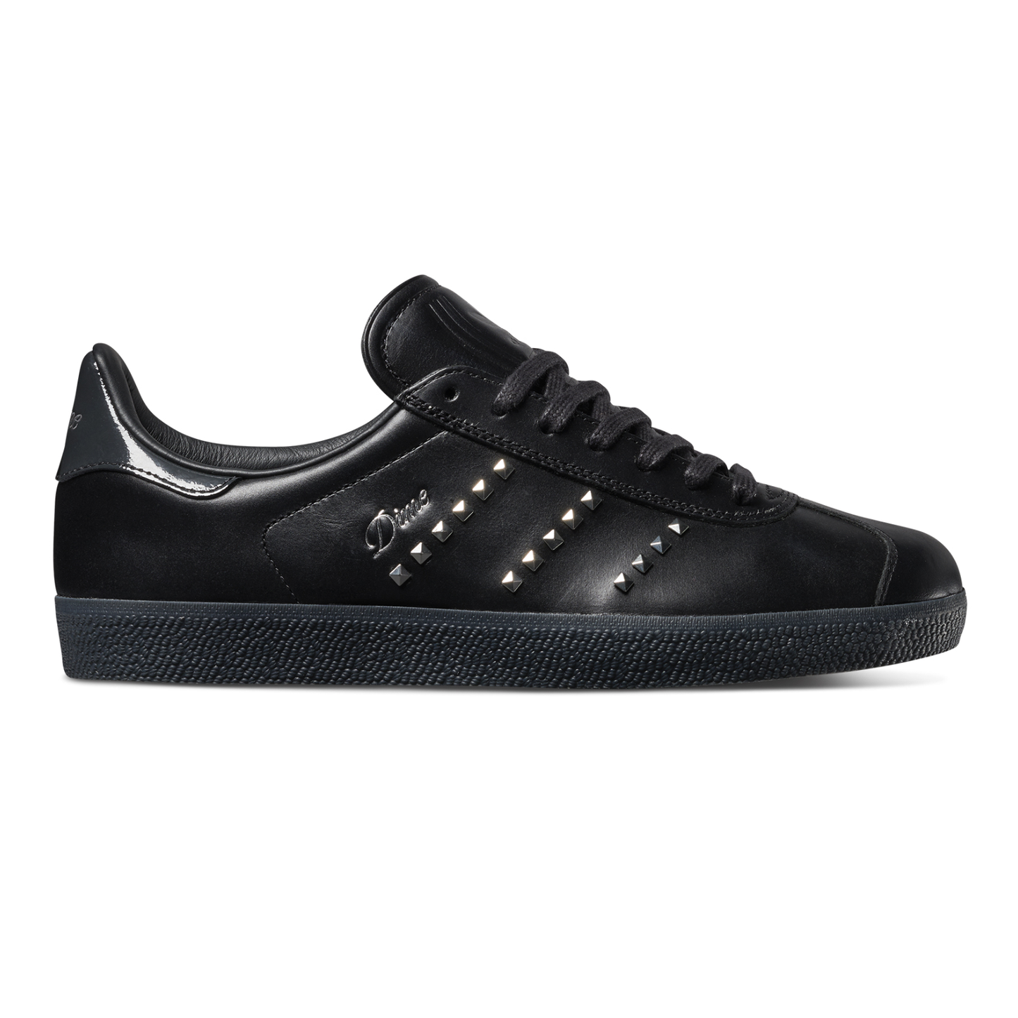 Adidas X Dime Gazelle ADV - Core Black/Silver Metallic/Carbon