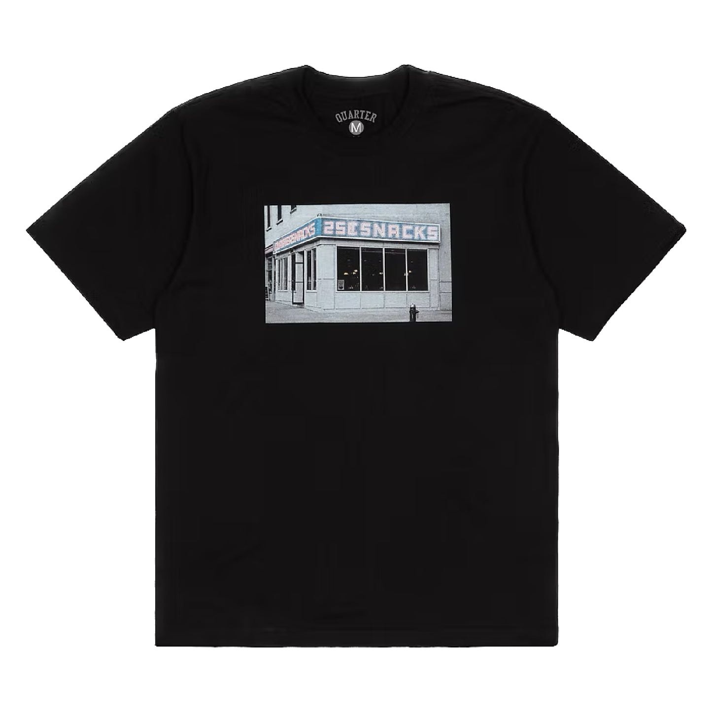 Quartersnacks Diner Tee - Black