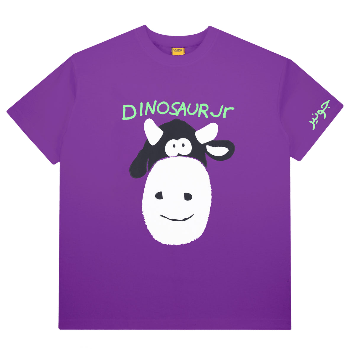 Carpet Company Dinosaur Jr Cow Tee - Purple