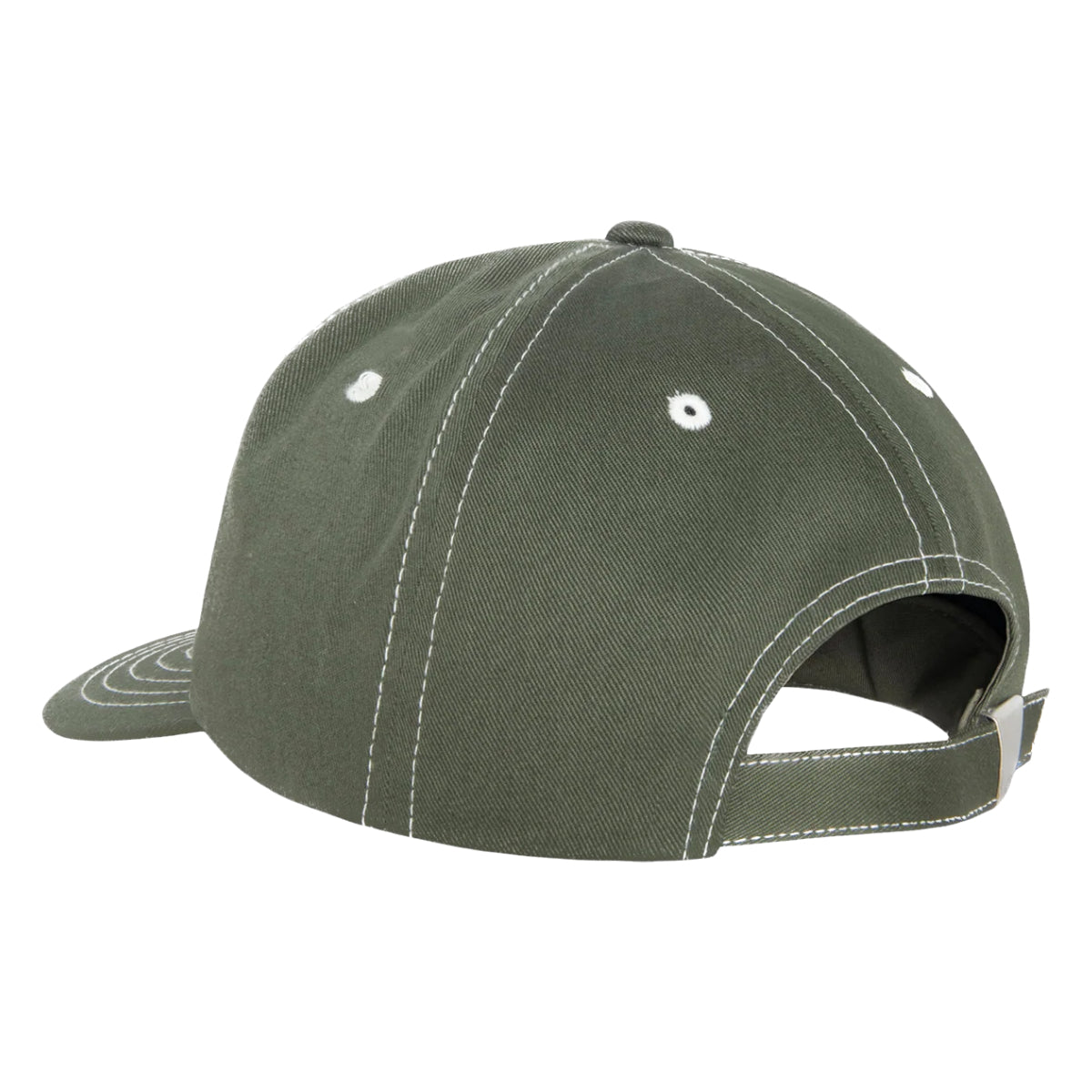 Stussy Mid Depth International Crown Strapback Cap - Dark Olive