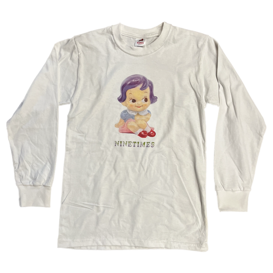 Ninetimes Doll Longsleeve Tee - White